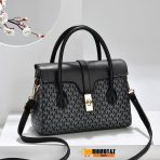 Newest High Quality MK Design American Bag Luxury Women's Handbags(Black)
