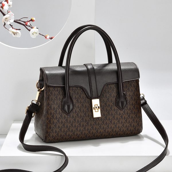 Newest High Quality MK Design American Bag Luxury Women's Handbags(Chocolate)